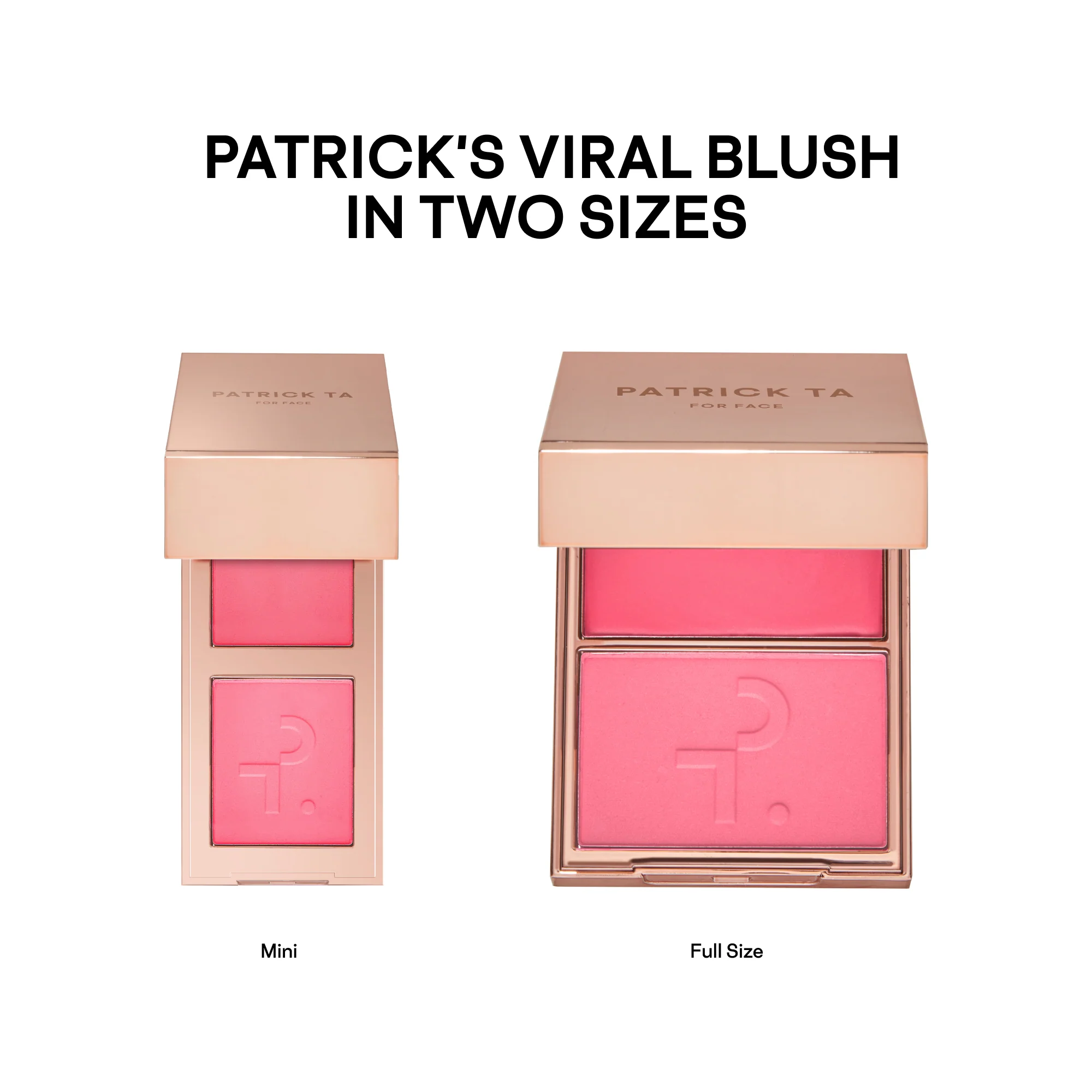 Mini Major Headlines Double-Take Crème & Powder Blush Duo - Image 11